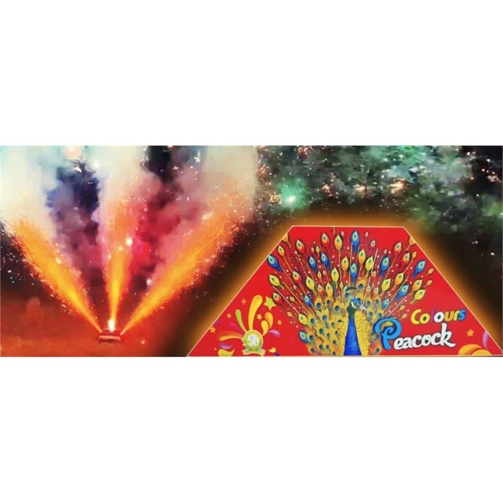 COLOUR PEACOCK - MIX (5 FACE)